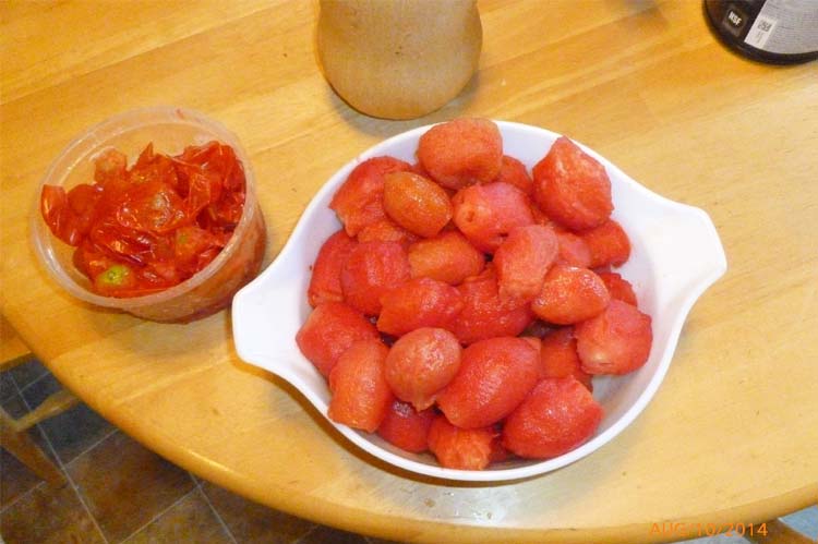 tomatoes skin