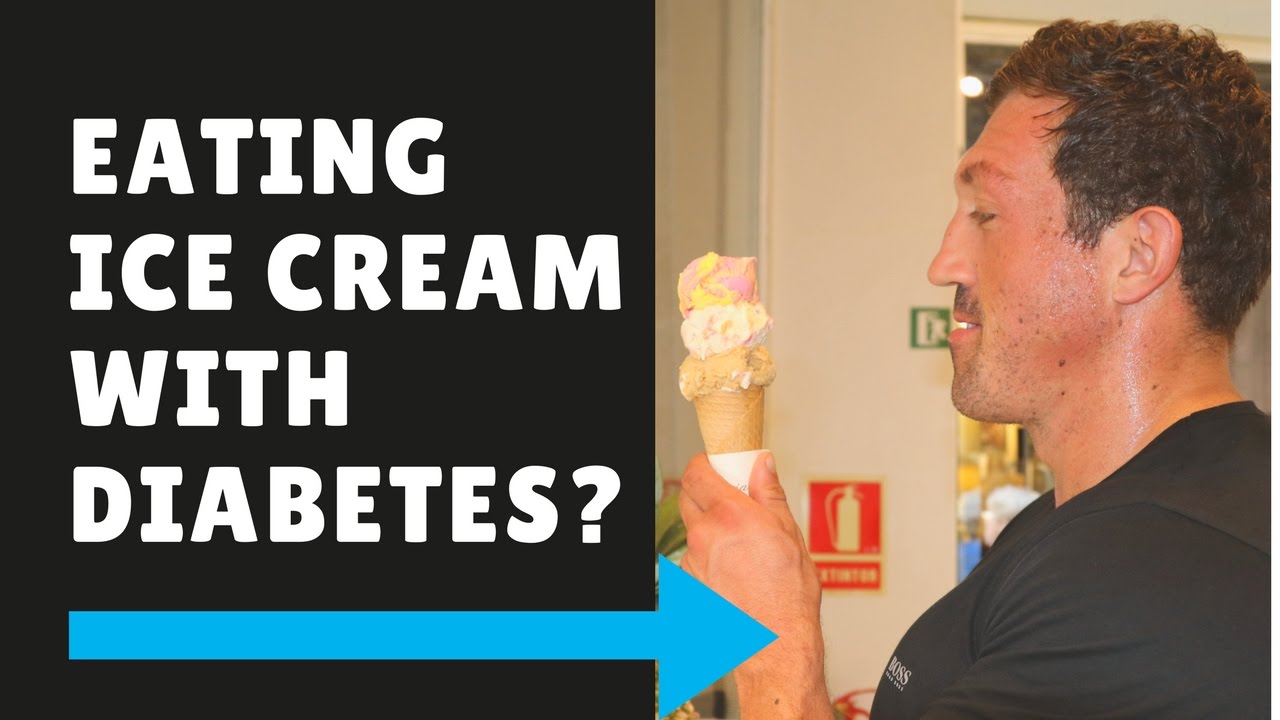 milk and cookies icecream for diabetes patients