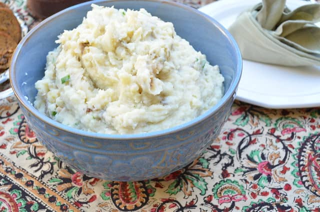 Garlic Herb Mashed Potatoes