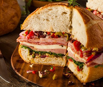 Meal Of The Day: Muffeleta Sandwiches from New Orleans