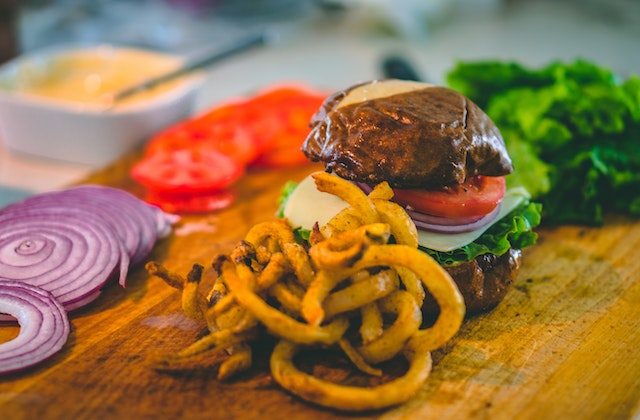 Condiments With Onion Rings