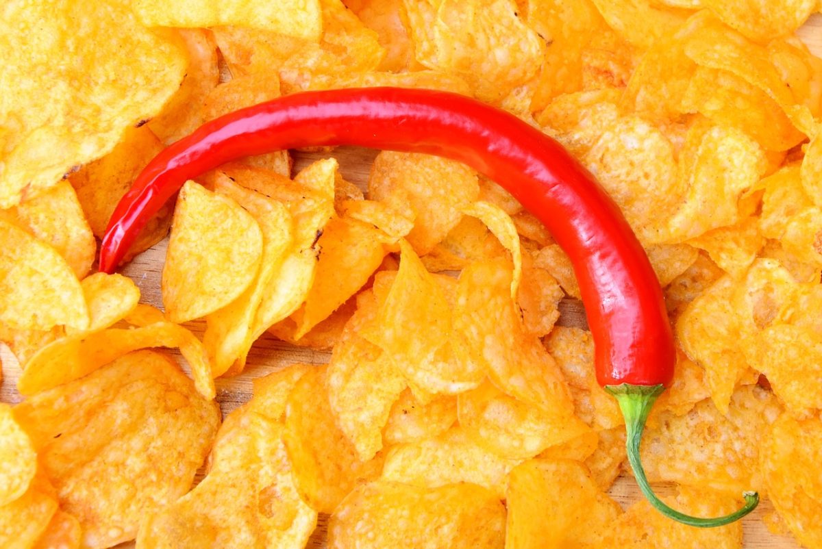 Hot Fries Chips Andy Capp Hot Fries