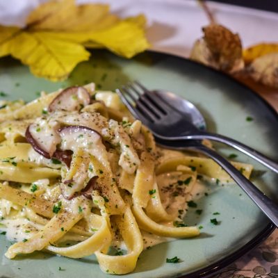 A Delicious Twist On Classic Pasta: Pappardelle With Porcini Mushrooms